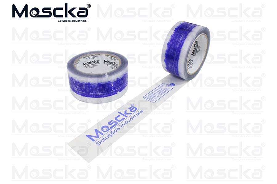 Fita adesiva personalizada com logo