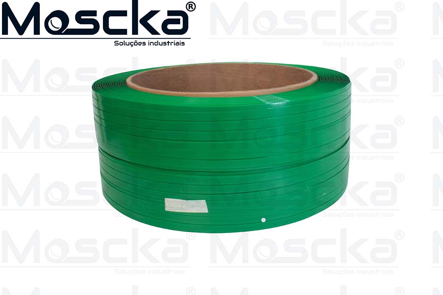 Fita pet reciclada