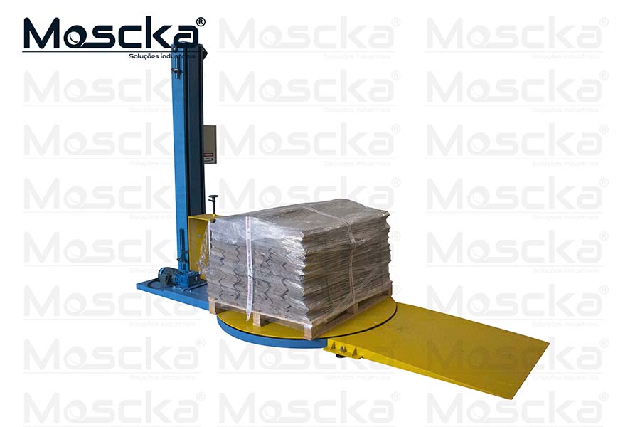Máquina de Filme Stretch Automática